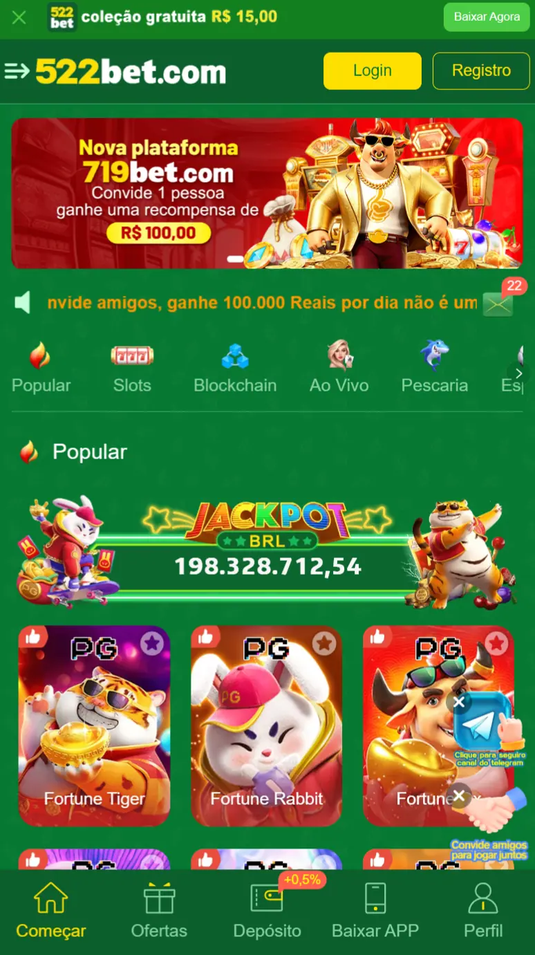 522bet Promoção limitada site de apostas com PIX Teste Hoje